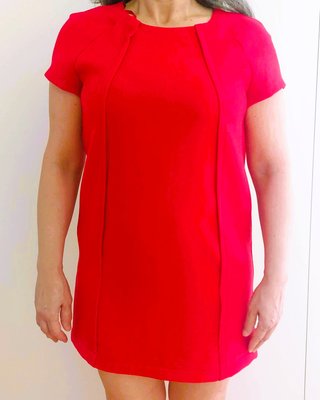 Vestido rojo MANGO Basics talla M