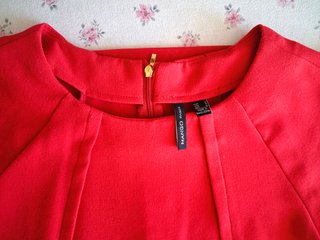 Vestido rojo MANGO Basics talla M