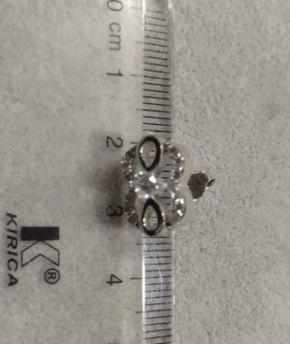 Conjunto Plata 925: Pendientes y Colgante Infinito