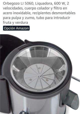 Licuadora Orbegozo acero inox Nueva nunca usada.
