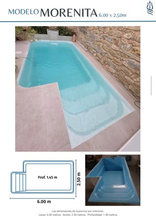 Moldes para fabricar piscinas de poliéster/fibra