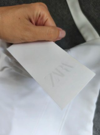 Top Zara Talla M Blanco