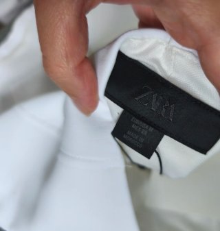 Top Zara Talla M Blanco
