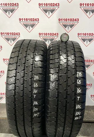 -215 65 16C T GOODYEAR RUED AL 90% VIDA UTIL