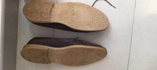 Zapato "Purificación García" ante marrón hombre