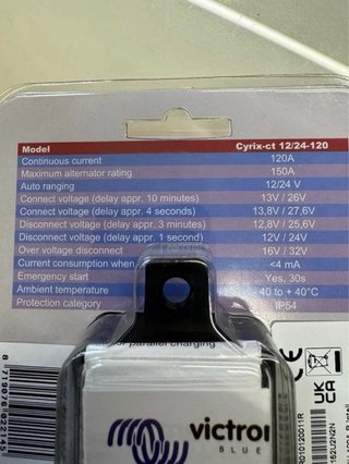 Victron Energy Cyrix-ct 12/24V-120A
