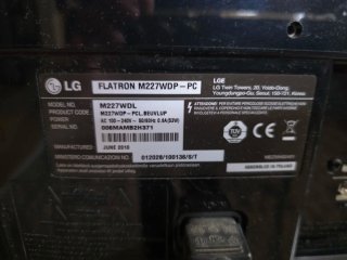 TV LG Flatron M227WDP 21 pulgadas