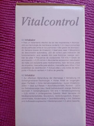 Inhalador Vitalcontrol SIH 45