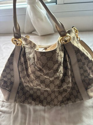 Bolso Gucci Original Beige/Marrón