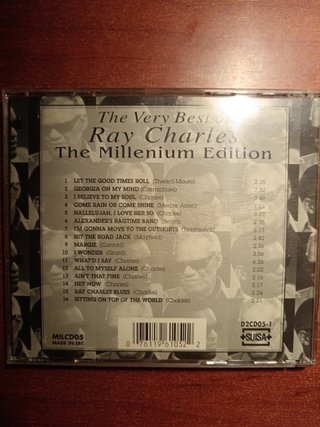 Cd The very best of Ray Charles. Millenium Edition