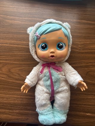 Bebé Llorón oso de peluche