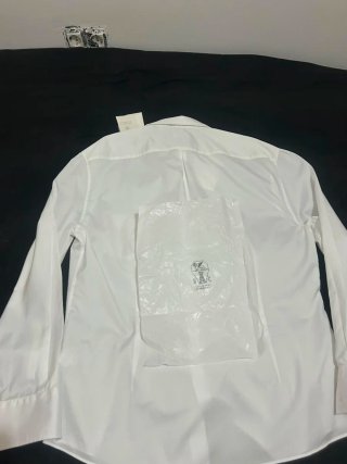 Camicia Brunello Cucinelli Bianca Taglia XXL