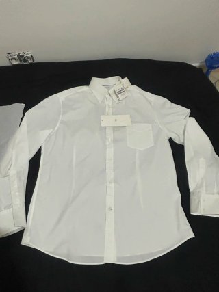 Camicia Brunello Cucinelli Bianca Taglia XXL