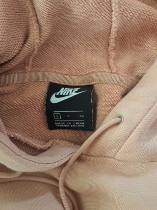 Sudadera Nike larga mujer talla S pero es amplia.