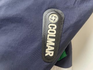 Chaqueta de esquí Colmar azul y blanco