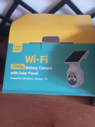Cámara Wi-Fi 1080p con Panel