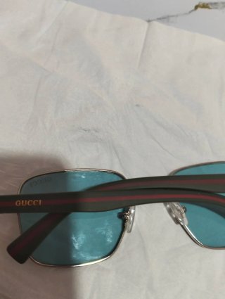 Gafas Gucci Azules y Plateadas