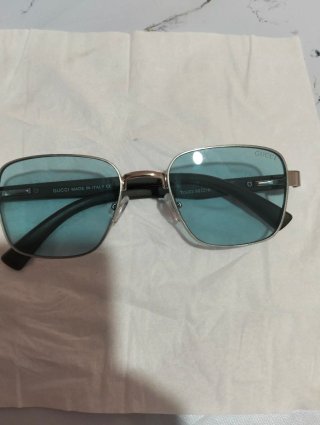 Gafas Gucci Azules y Plateadas