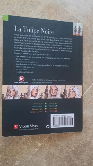 La Tulipe Noire. Livre