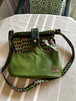 Bolso Skunkfunk verde y multicolor