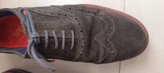 Zapatos "El Ganso" ante marrón hombre