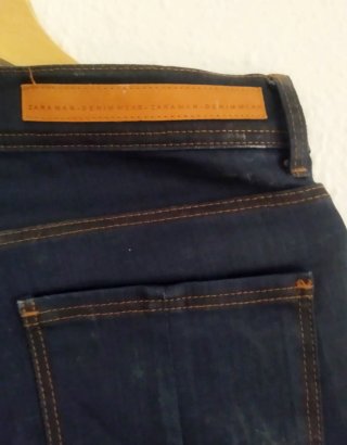 Pantalón Jean Zaraman Azul