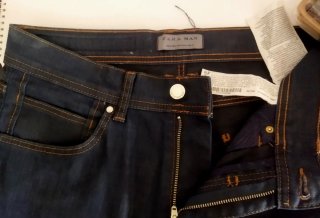 Pantalón Jean Zaraman Azul
