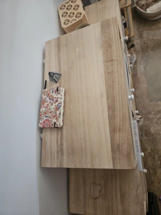 Aparador Maison du Monde in legno e cristallo