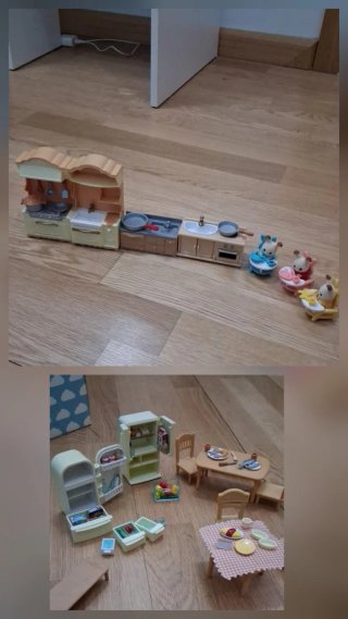 Lote Juguetes Sylvanian Families junto o suelto.