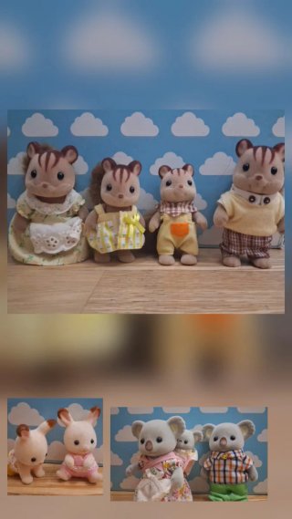 Lote Juguetes Sylvanian Families junto o suelto.