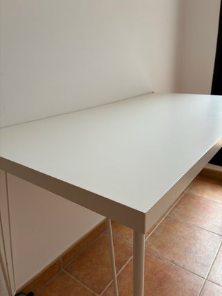 Mesa de escritorio 120x60 con ruedas