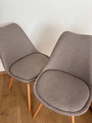 Mesa madera y 4 sillas