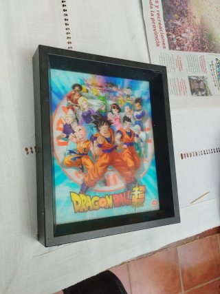 Poster Holográfico Dragon Ball Super