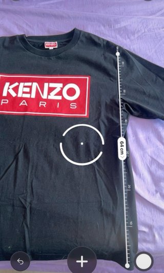 Camiseta Kenzo Paris Negra Talla M