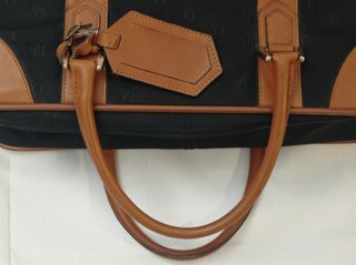 Maleta Dior Trotter lona y cuero