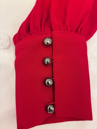 Vestido rojo elegante