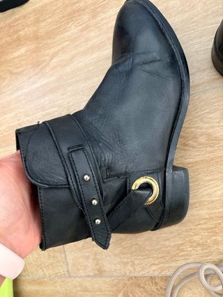 Botines negros talla 39