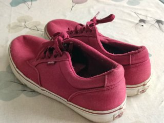 Zapatillas vans,poco uso suela nueva