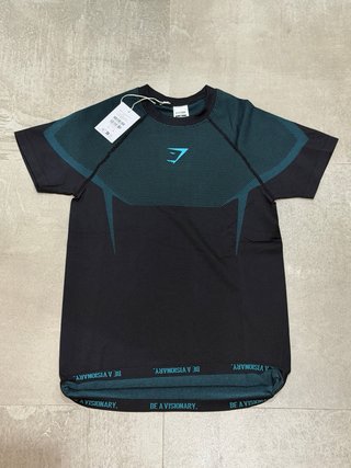 Camiseta Gymshark Onyx V5 Talla M