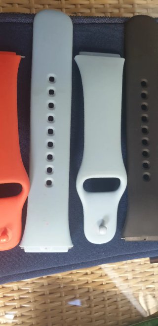 Correas Smartwatch Negro, Naranja y azul