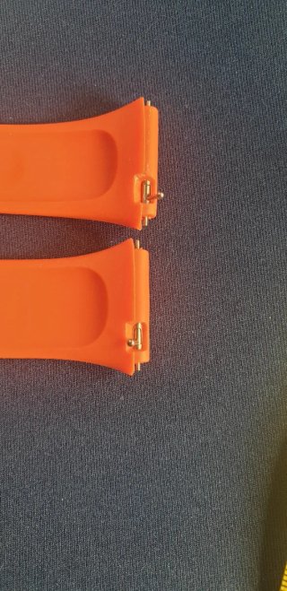 Correas Smartwatch Negro, Naranja y azul
