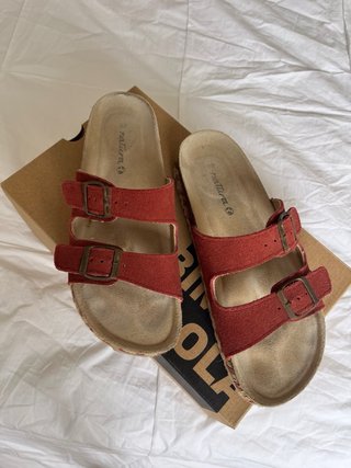 Sandalias rojas talla 39