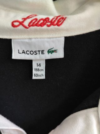 Polo Lacoste Niño Azul