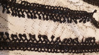 2.20m azabache antiguo