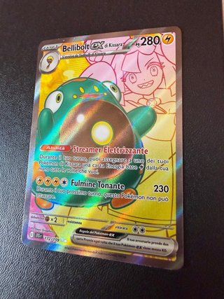 Carta Pokemon Bellibolt-ex di Kissara 172/159