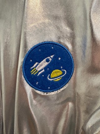 Disfraz Astronauta Zara plateado