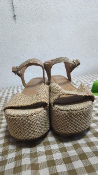 Sandalias Marypaz Talla 39 Beige