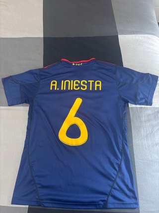 Camiseta España Mundial Sudáfrica 2010 talla M