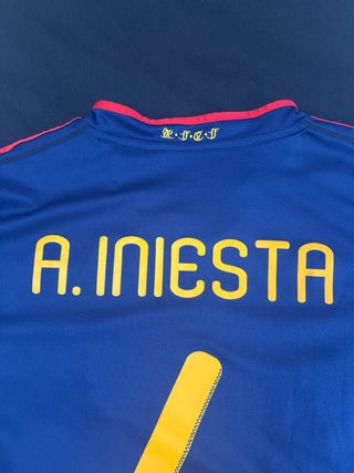 Camiseta España Mundial Sudáfrica 2010 talla M