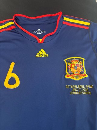 Camiseta España Mundial Sudáfrica 2010 talla M